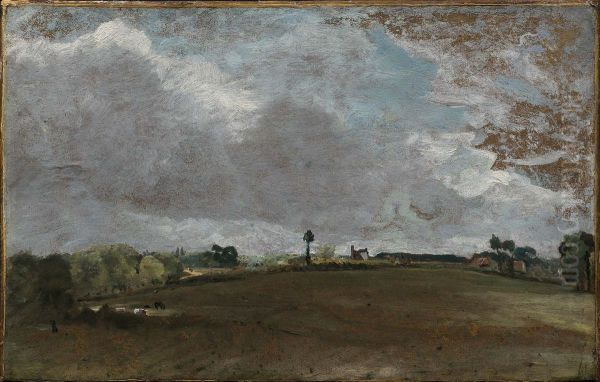 A Hilltop (His Native Village) - view 1