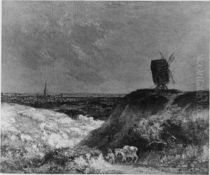Windmill near Norwich by John Crome