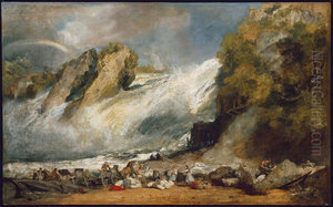 Fall of the Rhine at Schaffhausen Fall of the Rhine at Schaffhausen