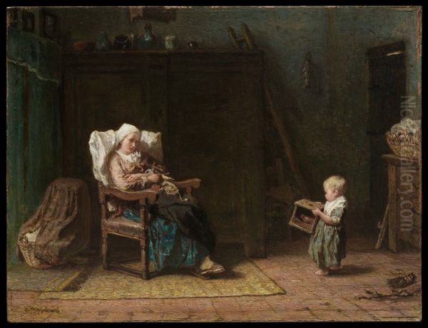 Convalescent Mother and a Child - view 1