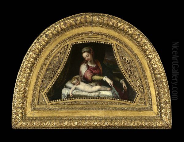 Virgin Adoring the Sleeping Christ Child - view 1