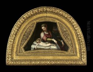 Virgin Adoring the Sleeping Christ Child by Lavinia Fontana