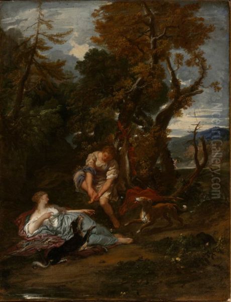 Huntresses Resting - view 1