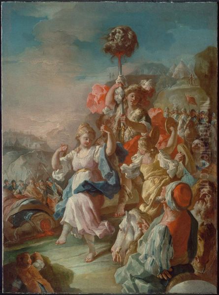 The Triumph of David - view 1