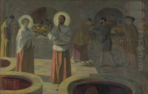 The Wedding at Cana by Niels Larsen Stevns