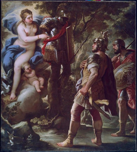 Venus Giving Arms to Aeneas - view 1