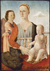 Virgin and Child with an Angel by Luca Signorelli