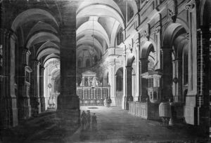 Interior of a Church by Daniel de Blieck