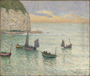 Departure of Fishing Boats, Yport