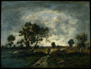 Fields at Barbizon by Narcisse Virgilio Diaz