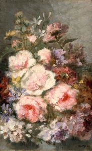 Flowers by Narcisse Virgilio Diaz