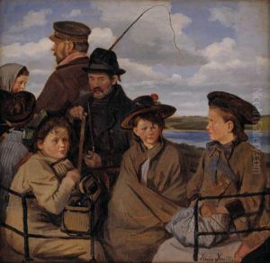 I dagvognen. Kunstnerens broderborn I dagvognen. Kunstnerens broderborn