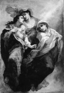Three Women by Narcisse Virgilio Diaz