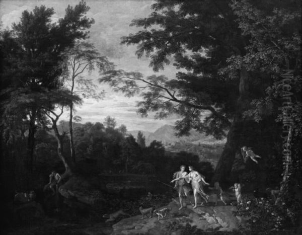 Landscape with Venus and Adonis - view 1
