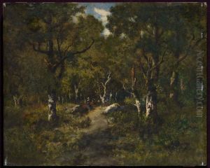 Path through the Forest near Fontainebleau by Narcisse Virgilio Diaz