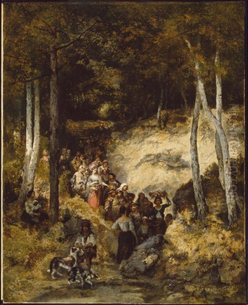Bohemians Going to a Fete - view 1