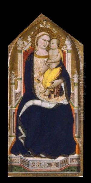 Virgin and Child Enthroned - view 1