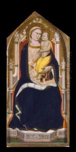 Virgin and Child Enthroned by Niccolo di Pietro Gerini