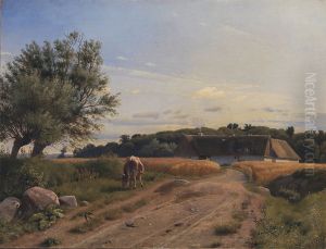 A Croft at Lodskov near Vognserup Manor, Zealand