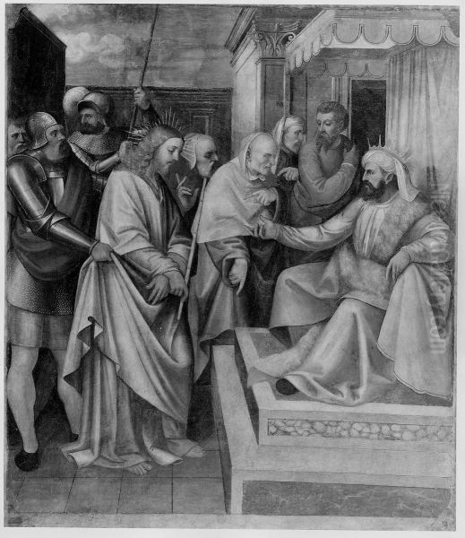 Christ before Caiaphas - view 1