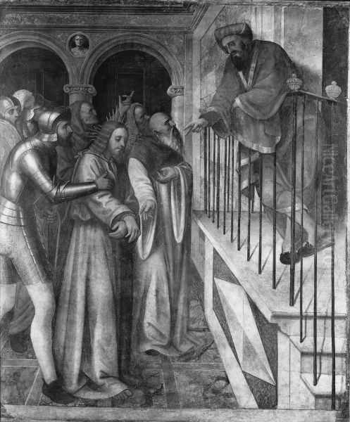 Christ before Herod - view 1