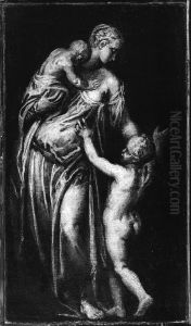 Allegorical Figure of Charity by Paolo Veronese (Caliari)