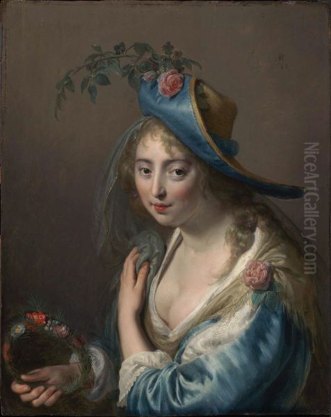 Portrait of a Young Woman as Flora - view 1