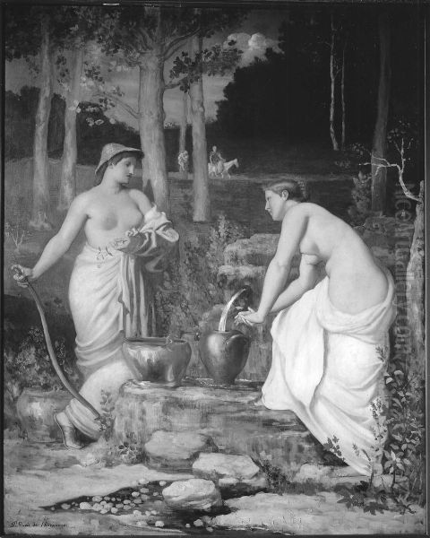 At the Fountain - view 1