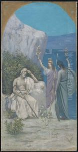 Epic Poetry (reduction of a mural in Boston Public Library) Epic Poetry (reduction of a mural in Boston Public Library)