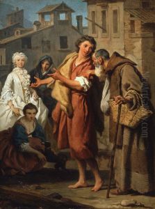 Brother Philippe's Geese by Pierre Subleyras