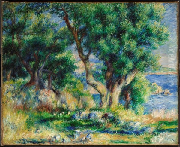 Landscape on the Coast, near Menton - view 1