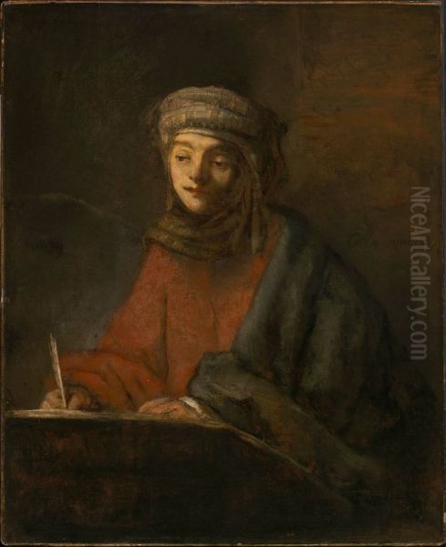 Evangelist Writing - view 1