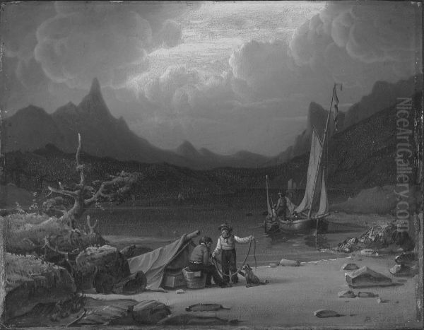 Shore and Figures - view 1