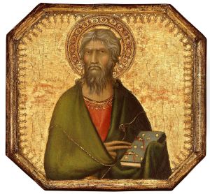 Saint Andrew (?) by Simone Martini