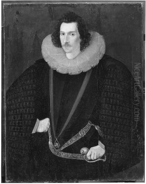 Robert Devereux, 2nd Earl of Essex, as a Knight of the Garter - view 1