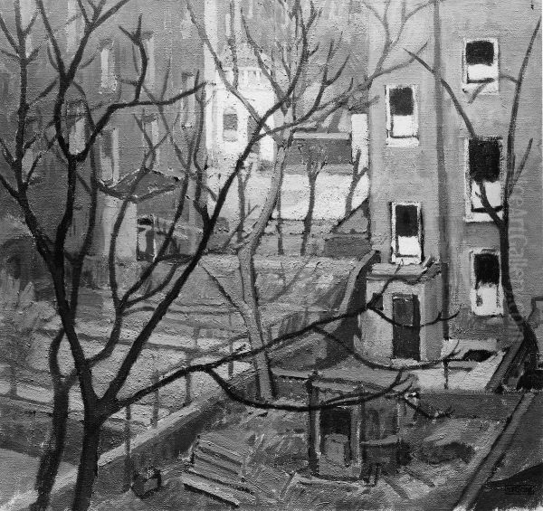 Back Gardens from Houghton Place - view 1