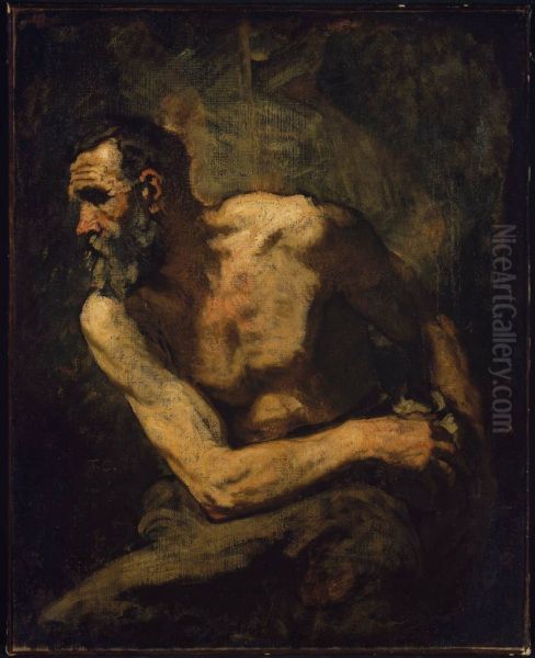 A Miser (study for Timon of Athens) - view 1