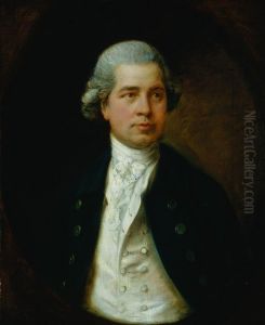 Portrait of John II Taylor (1738-1814) of Bordesley Hall, near Birmingham, England, co-founder of Lloyds Bank. by Thomas Gainsborough