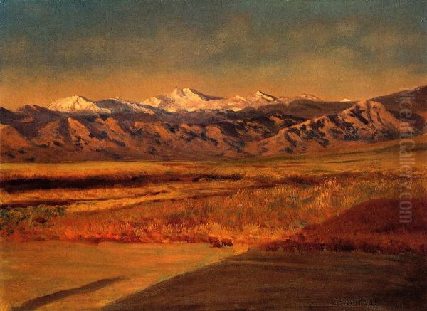 "The Grand Tetons" - view 1