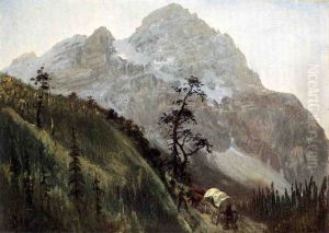 "Western Trail the Rockies" by Albert Bierstadt