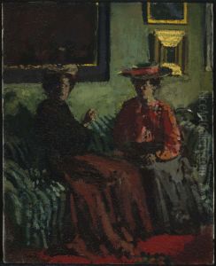 Les Petites Belges (Young Belgian Women) by Walter Richard Sickert