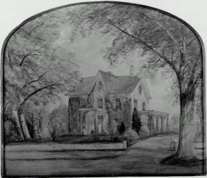 Warren House, Roxbury by Alfred Thompson Bricher