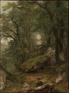 Woodland Interior by Asher Brown Durand
