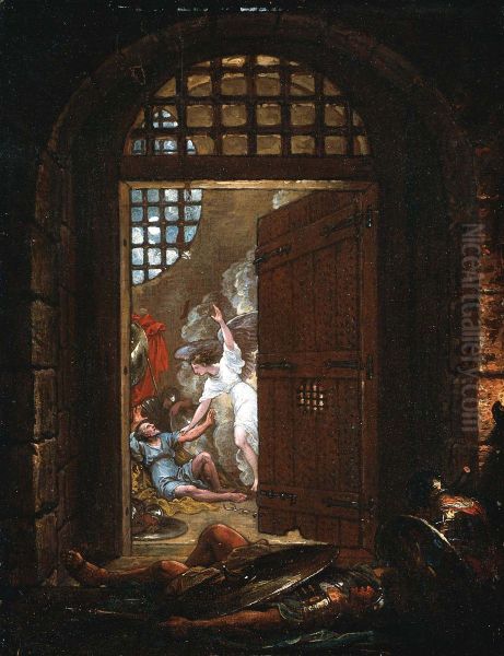 St. Peter Released from Prison - view 1