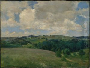 Clouds (Landscape near Cornish) by Charles A. Platt