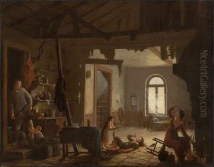 Rip van Winkle Returning from a Morning Lounge by Charles Bird King