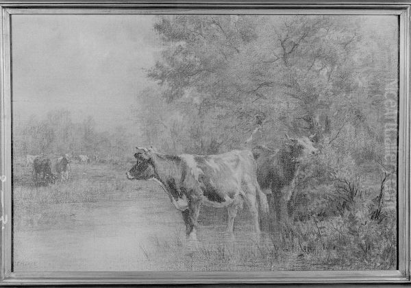 Landscape with Cattle - view 1