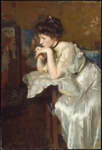 Reverie (Katharine Finn) by Edmund Charles Tarbell