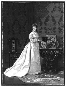 Lady in a Satin Gown Lady in a Satin Gown