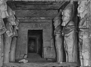 Interior of Temple of Rameses II at Abu-Simbel Interior of Temple of Rameses II at Abu-Simbel